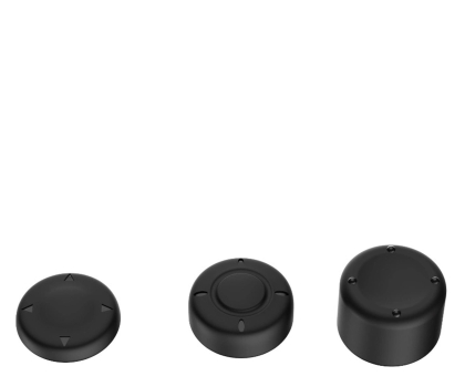Akcesoria do konsol YAXO Joy-Con THUMBSTICK SET do NS2 Techno Black